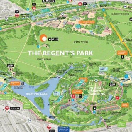 Comfy 1Br Flat V Close To Euston And Regent'S Park London Ngoại thất bức ảnh