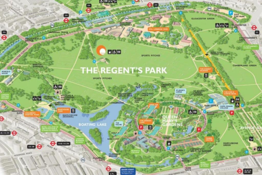 Comfy 1Br Flat V Close To Euston And Regent'S Park London Ngoại thất bức ảnh